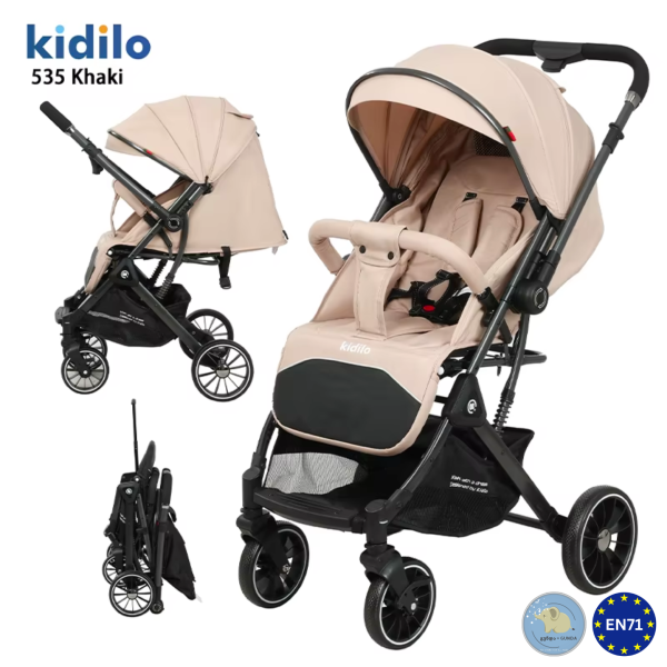 KIDILO - პრემიუმ ხარისხის საბავშვო ეტლი