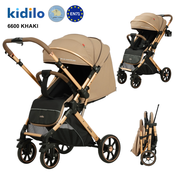 KIDILO - პრემიუმ ხარისხის საბავშვო ეტლი