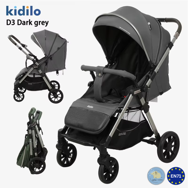 KIDILO - პრემიუმ ხარისხის საბავშვო ეტლი