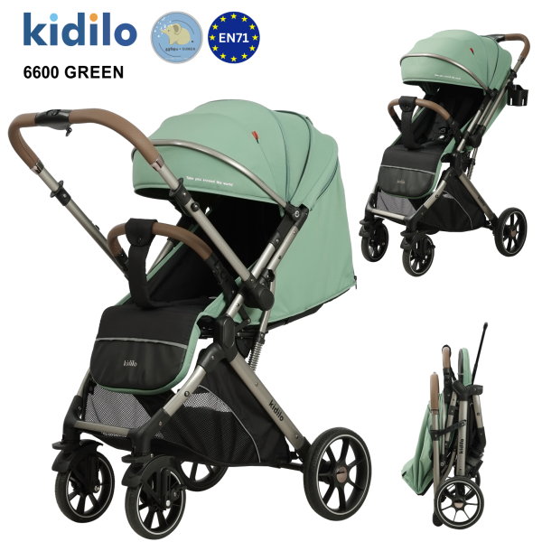 KIDILO - პრემიუმ ხარისხის საბავშვო ეტლი